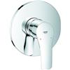 Grohe Eurosmart, miscelatore monocomando per doccia, 24042_3, set di montaggio finito, per Rapido SmartBox, senza set di montaggio grezzo, cromato, 1 pz.