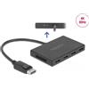 DELOCK DeLOCK DisplayPort 1.4 Splitter 1 x DisplayPort in a 4 x DisplayPort out
