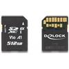 Delock - Flash-Speicherkarte - 512 GB - Video Class V30 / UHS-I U3 - SD