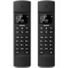 Philips Serie 4000 Telefono fisso senza fili M4502B/34 Nero 1,6" Design