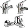 Kiamami Valentina Set completo di miscelatori per bagno lavabo+bidet+vasca | Enter