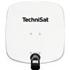 TechniSat Antenna offset TECHNISAT 45 cm in alluminio V/H-LNB pws DIGIDISH 45 V/H-LNB BIANCO POLARE