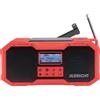 Albrecht DR 112, digitale, DAB+, FM, 5 W, LED, USB Type-C, nero, rosso