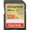 SanDisk Extreme PLUS - Scheda di memoria flash - 128 GB
