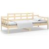 vidaXL Letto da giorno in pino massiccio 90x190 cm