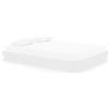 vidaXL Letto in legno massiccio bianco 150x200 cm