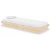 vidaXL Letto in legno massiccio senza materasso