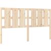 vidaXL Testata 165,5x4x100 cm in legno di pino massiccio