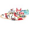 Hape Set di montagne russe in scatola - Treno urbano