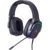 GEMBIRD Gembird GHS-SANPO-S300 cuffie/ auricolari cablati Head-band Gaming USB Type-A Nero