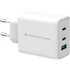 Conceptronic ALTHEA12W Caricabatterie per dispositivi mobili Universale Bianco AC Ricarica rapida Interno