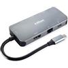 ROLINE USB 3.2 Gen 2 Typ C Multiport Dockingstation, 4K HDMI, LAN (12.02.1121)