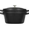 Staub Set di pentole Staub, 2 pezzi | rotonde | in ghisa | nere