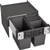 BLANCO SELECT II 50/3 cestino da incasso Capacità 2x 8 l e 1x 19 l 526202