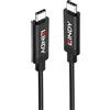 Lindy 43348 cavo USB USB 3.2 Gen 2 (3.1 Gen 2) 3 m USB C Nero