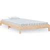 vidaXL Letto impilabile 100x200 cm in legno di pino massiccio