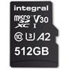 Integrale SDXC Micro 512 GB U3 V30 A2