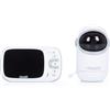 Chipolino Telecamera baby monitor Chipolino Sirius con display a colori TFT LCD da 3,2", visione notturna, VOX bianco