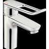 HANSA HANSAclinca Mitigeur de lavabo, saillie 114 mm, sans tirette, levier 167 mm, chromé, 45022186, 45022186