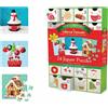 Eurographics s.r.o. Eurographics Puzzle Adventskalender - Christmas Sweets, 24 x 50 Teile, 12.5 x 12.5 cm, 8924-5666