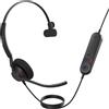 Jabra YOU'RE ON Jabra Engage 40 Cuffie Cablato a Padiglione Ufficio USB tipo A Bluetooth Nero