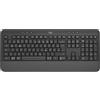 Logitech Signature - Tastatur - kabellos - Bluetooth 5,1 - QWERTY - Deutsch - Graphite (920-010913)