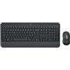 Logitech Signature MK650 Combo for Business - Set tastiera e mouse - senza fili - Bluetooth LE - QWERTY - Ceco/Sloveno