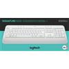 LOGITECH Tastiera Logitech K650, wireless, Bolt, Bluetooth, bianca