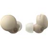 Sony Cuffie LinkBuds S True Wireless con Cancellazione del Rumore - Connessione Multipoint Bluetooth®* - Ultra leggere - Durata della batteria fino a 20 ore - Cappuccino