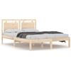 vidaXL Letto in legno massiccio 150x200 cm
