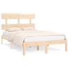 vidaXL Letto in legno massiccio 150x200 cm