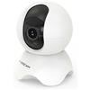 Foscam Deutschland Foscam X5-WB, telecamera di sicurezza IP, per interni, con cavo e wireless, CE, RoHS, FCC, WEEE, da tavolo/da banco, bianca