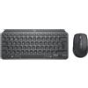 Logitech MX Keys Mini Combo per le aziende, layout UK, QWERTY, Maus + Tastatur