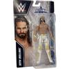 Mattel WWE Seth Rollins, figura mobile da collezione, circa 15 cm, 10 punti di movimento, per bambini, Mattel, HDD78