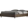 ITYHOME - Letto contenitore 160x190 noce Nuamo