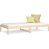 vidaXL Letto da giorno 90x190 cm in legno di pino massiccio
