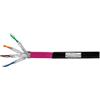 LogiLink Cavo sotterraneo Logilink S/FTP Cat7 AWG23 1000MHz nero 50m