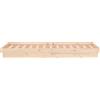 vidaXL Letto in legno massiccio con LED 90x200 cm