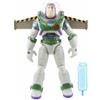 Mattel HJJ37 Disney Pixar Capitano Buzz Lightyear Toy Story: action figure snodabile e parlante con propulsione a reazione e suoni, 30 cm, figura da collezione, gadget per fan, lingua: francese