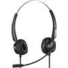 SANDBERG USB+RJ9/11 Cuffia Pro Stereo