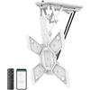 myWALL Supporto TV da soffitto MyWall HL43MW per TV da 23-55 pollici (58-140 cm) con telecomando wireless e app Bianco