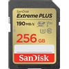 SANDISK Western Digital Extreme Plus 256Gb Sdhc Memory Card 190Mb/S 130Mb/S Uhs-I Class (Sdsdxwv-256G-Gncin)