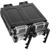 ICY BOX ICY Dock ToughArmor MB699VP-B V3 - Alloggiamento per unità di archiviazione - 2,5" (6,4 cm) - PCIe 4.0 - U.2, U.3 - nero - per