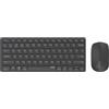 RAPOO Set di tastiera e mouse Rapoo 9600m Wireless Multimode Blade Combo TKL, DNK GR QWERTY US