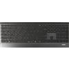 RAPOO Tastiera touch wireless Rapoo E9500M multimodale ultra-sottile, nera, layout UI (00192128)