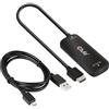 Club 3D Club3d CLUB3D Adattatore attivo da HDMI + Micro USB a USB Type-C 4K120Hz o 8K30Hz M/F
