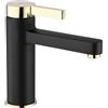 Rea Rubinetto da Lavabo Rea Polo Black Gold Low