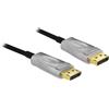 DELOCK Cavo ottico attivo DisplayPort 1.4 8K 50 m