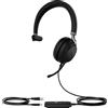 Yealink UH38 Mono Teams, cablato e wireless, 20 - 20000 Hz, chiamate/musica, 110 g, cuffie, nero