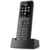 Yealink W57R, telefono IP, nero, microtelefono wireless, da tavolo/banco, antigoccia, antipolvere, antigraffio, antiurto, a prova di perdite, a prova di spruzzi, IP54